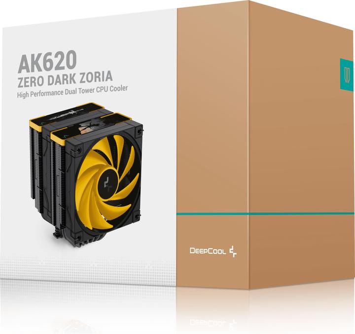 Actual product image Deepcool AK620 ZERO DARK ZORIA (157 mm)