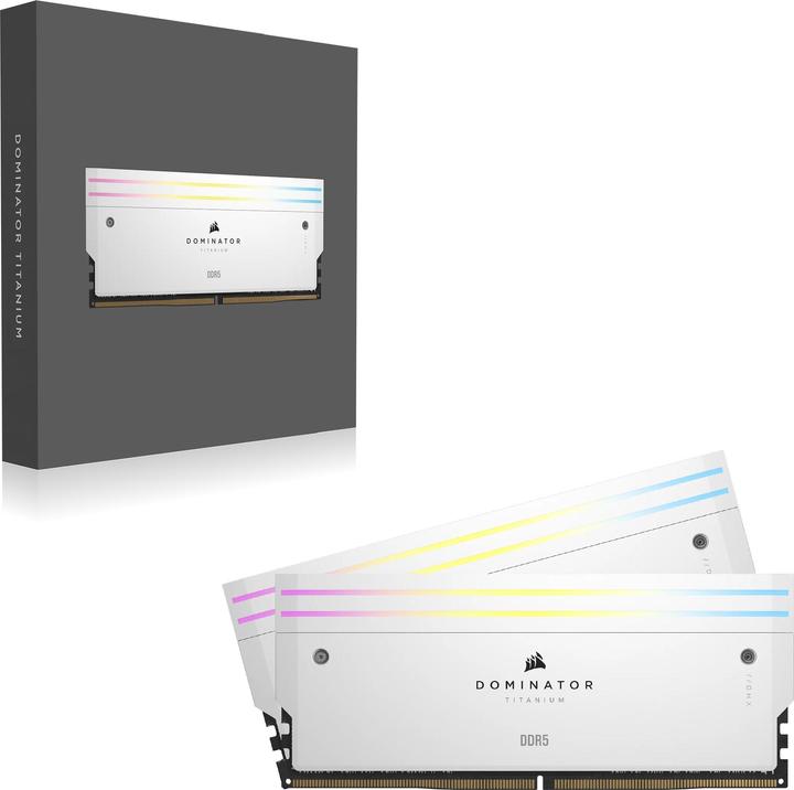 Image du produit Corsair Dominator Titanium (2 x 16GB, 6400 MHz, RAM DDR5, DIMM)