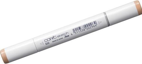 Actual product image Copic Sketch type E - 33 (E33 - Sand, 1 x)