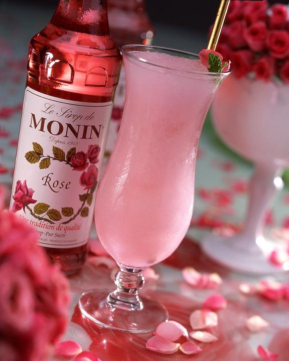 Immagine prodotto Monin Sciroppo aromatizzato alla rosa (1 x 25 cl)