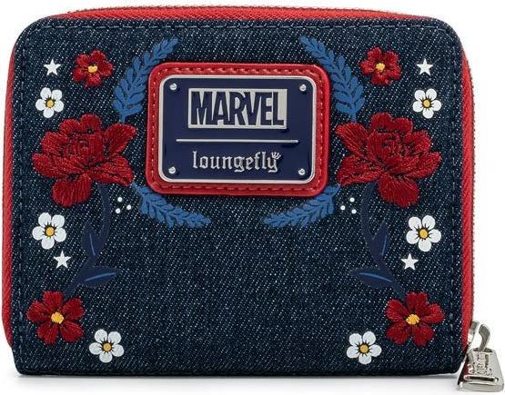 Produktbild Loungefly Marvel - Geldbörse - - Floral (13 x 10 cm)