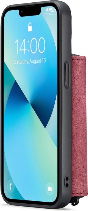 Produktbild Cover-Discount iPhone 14 Plus - Hülle mit Kreditkarten Etui rot (Apple iPhone 14 Plus)