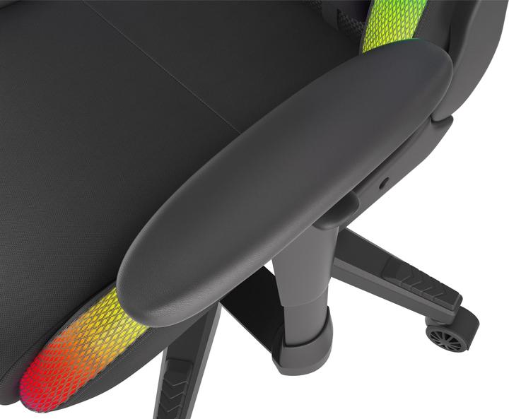 Produktbild Genesis Sessel für Spiele NATEC Trit 600 RGB NFG-1577 (schwarze Farbe)