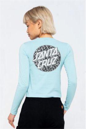 Actual product image Santa Cruz Screaming Paisley Dot Longsleeve (XS)