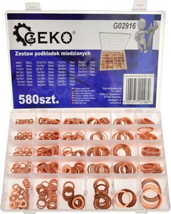 Produktbild GEKO Set mit 580 Kupferscheiben