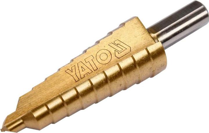 Immagine prodotto Yato Trapano a gradino cilindrico 6 12 13 14 16 15 17 18 20 19 mm (YT-44744) (6, 12, 13, 14, 15, 16, 17, 18, 20, 19 mm)
