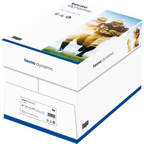 Produktbild Inapa Kopierpapier A4 weiss 80g Dynamic inapa-tecno Karton 2500 Blatt (80 g/m², 2500 x, A4)