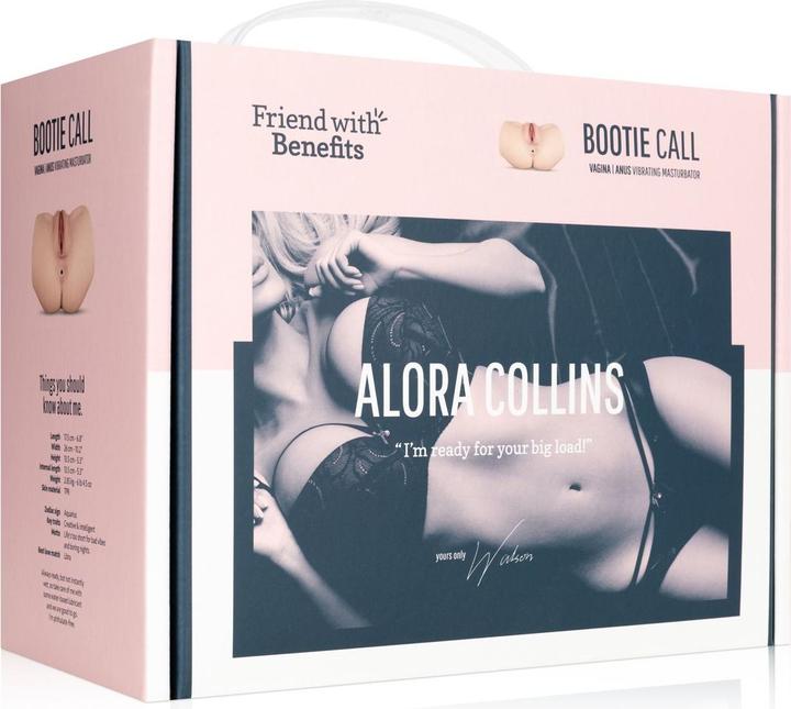 Actual product image Friend with Benefits Vibrating Masturbator with Butt