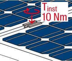 Actual product image Fischer Endklemme vorm. PM F 30 AL sw (6 mm)