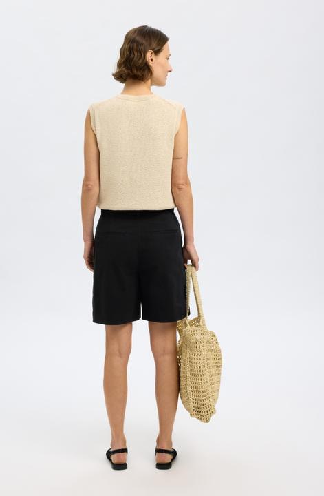 Actual product image Selected Femme Wide Fit Højtaljede shorts (36)