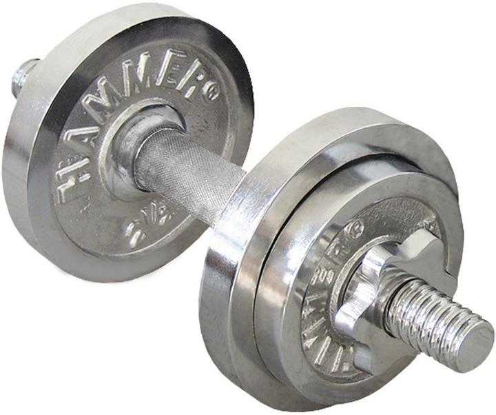 Image du produit Hammer Fitness Set d'haltères courts chromés (1 x 10 kg)