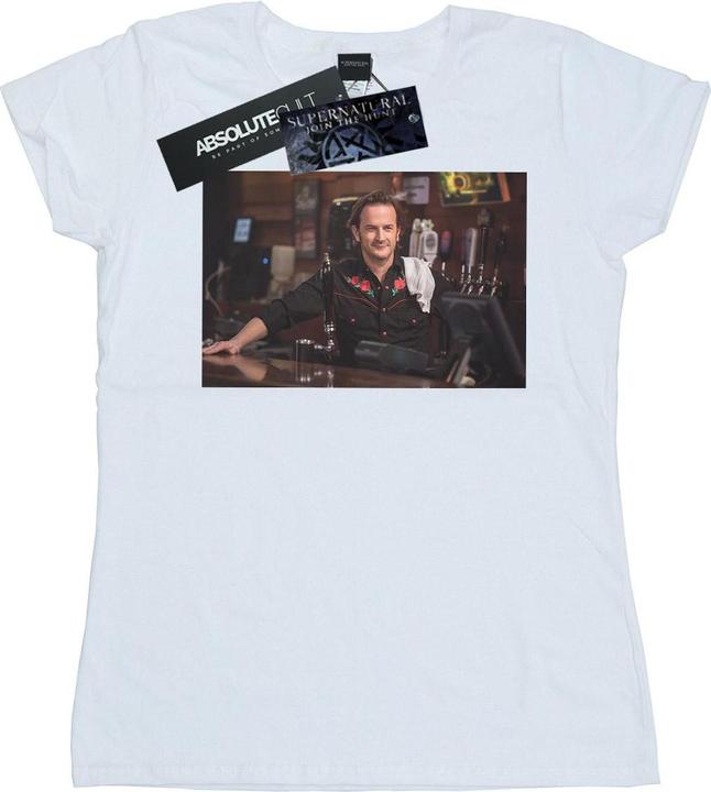 Actual product image Supernatural Womens/Ladies Gabriel's Bar Cotton T-Shirt (L)