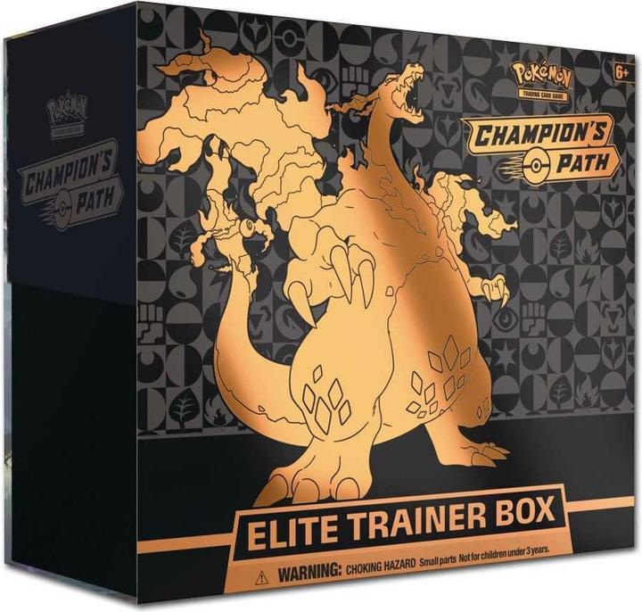 Actual product image Pokémon Champion’s Path (English, Elite / Top Trainer Box)