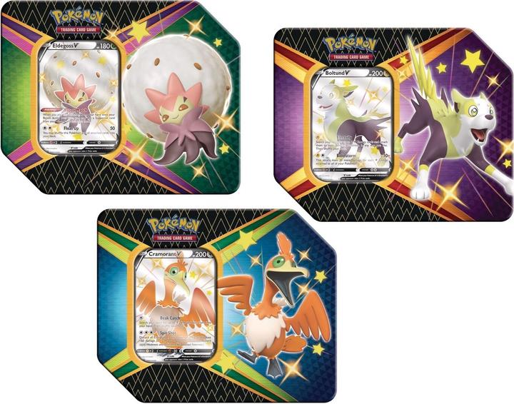 Actual product image Pokémon Shining Destiny - V-Tin Set EN (German)