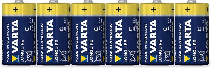 Image du produit Varta Longlife (6 pcs, C, 7600 mAh)