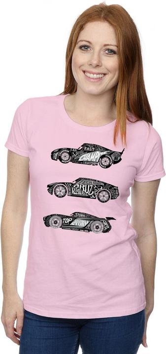 Image du produit Disney - T-shirt CARS TEXT RACERS - Femme (L)