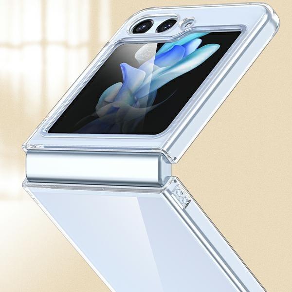 Actual product image Beline Clear Case Samsung Z Flip 5 transparent