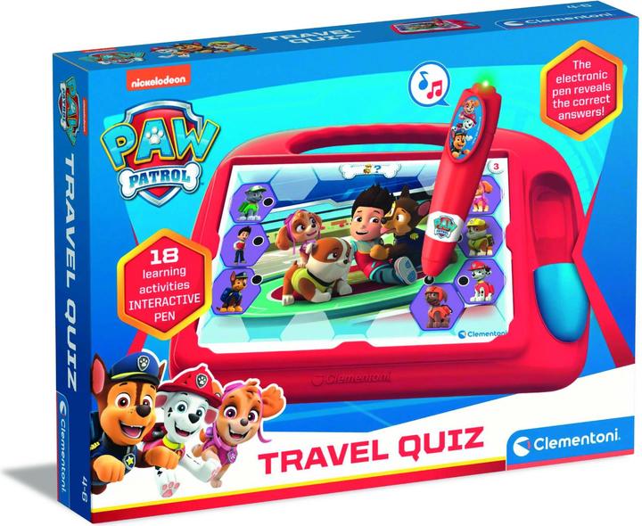 Clementoni Travel Quiz Paw Patrol IT (Italian)
