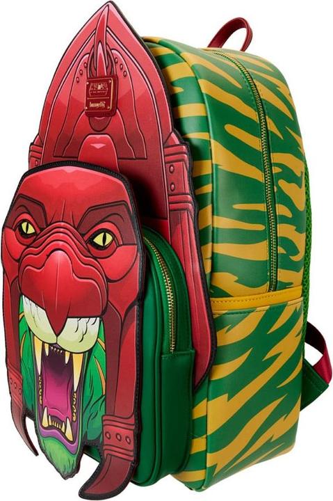 Actual product image Loungefly Motu by Full-Size Backpack Battle Cat Cosplay