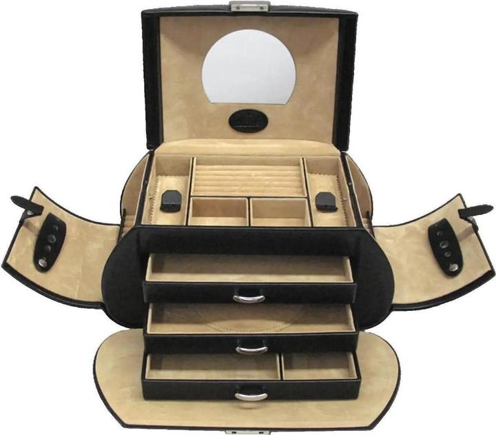 Actual product image Windrose Jewelry box Merino 12 - Black