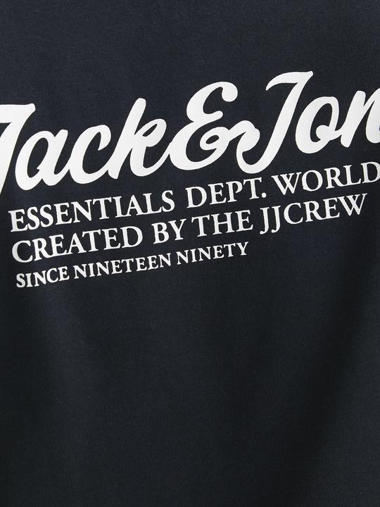 Actual product image Jack & Jones Back print round neck T-shirt T-shirt (L)