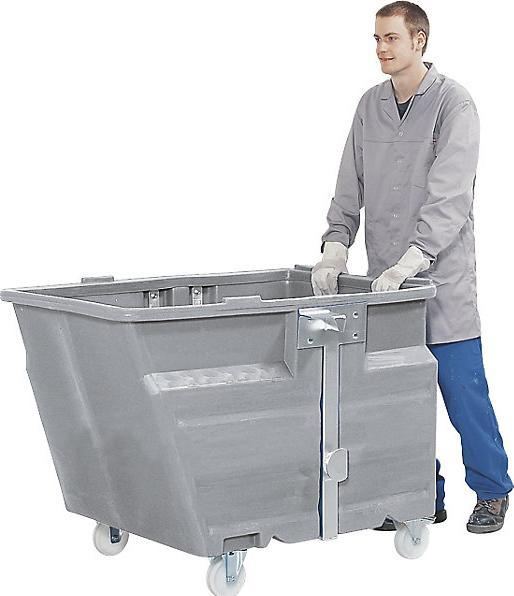 Actual product image kaiserkraft Tipping container, PE (600 l)