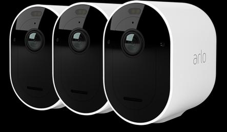Productafbeelding Arlo Pro 4 Spotlight VMC4350P-100EUS Set van 3 (2688 x 1520 pixels)