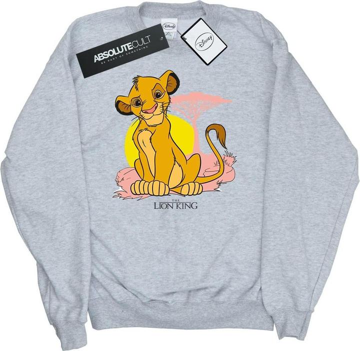 Actual product image Disney Womens/Ladies The Lion King Simba Pastel Sweatshirt (XL)