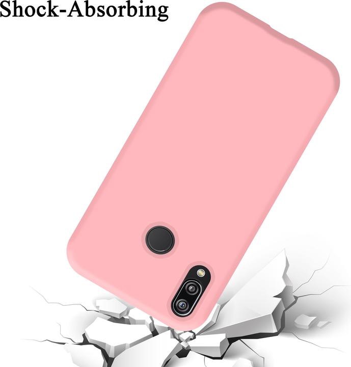 Image du produit Cadorabo TPU Liquid Silicone Case Cover (Huawei P20 Lite)