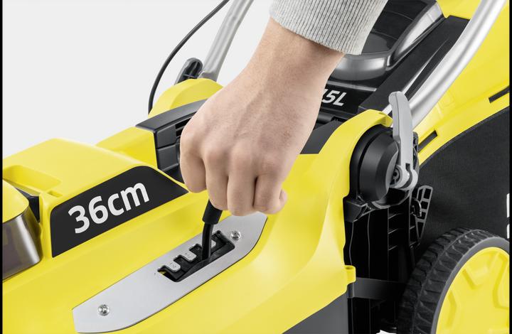 Actual product image Kärcher LMO 18-36 (Rechargeable battery operated)