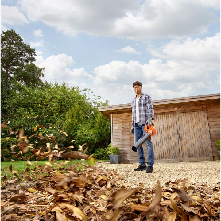 Actual product image Black & Decker BCBL200LQW (Rechargeable battery operated, Leaf blower)