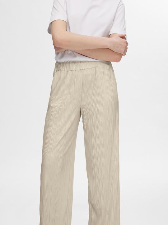 Actual product image Selected Femme High waist pleated trousers (M)