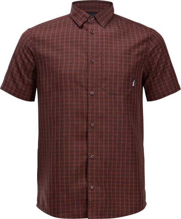 Dark Mahogany Check