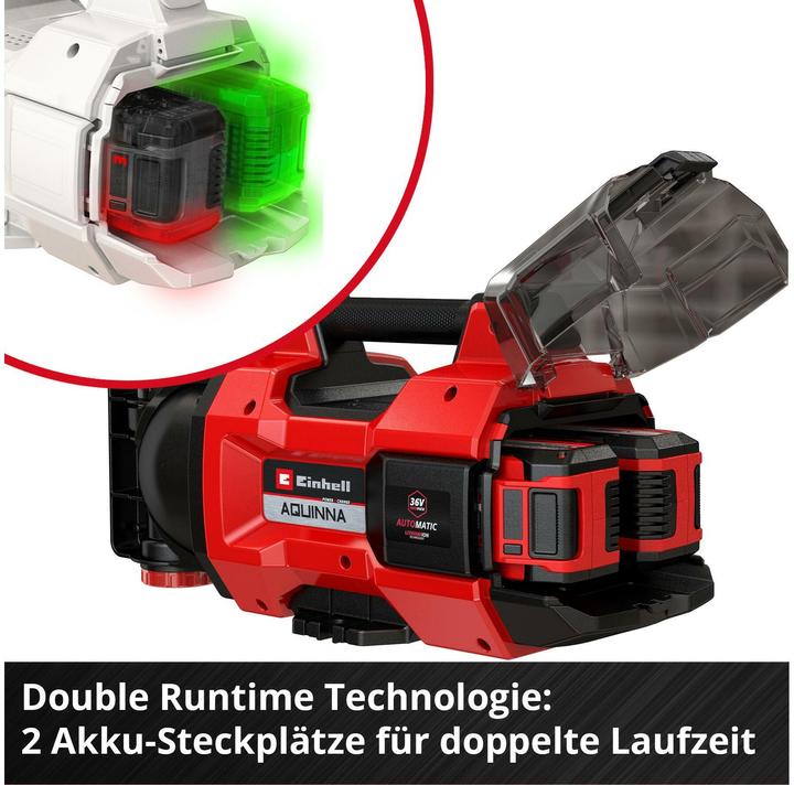 Produktbild Einhell AQUINNA 18/28 F LED Akku-Gartenpumpe (Gartenpumpe)