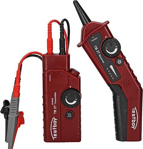 Actual product image Testboy 27 Analog external voltage protected line locator set