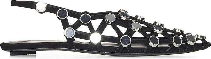 Actual product image The Attico Scarpe Basse Nero (38)