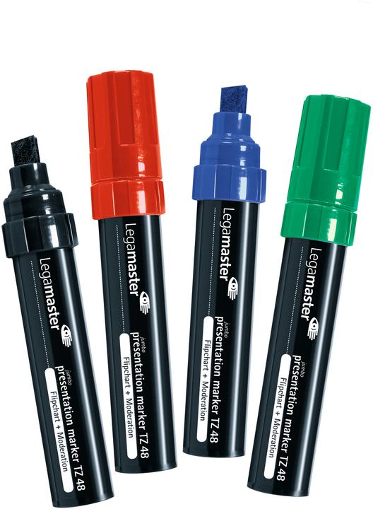 Image du produit Legamaster Flipchartmarker (Multicolore, 10 mm, 4 x)