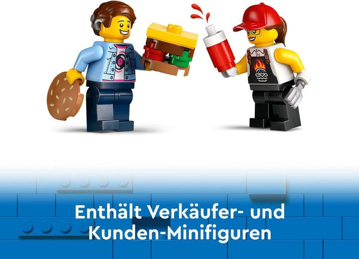 Actual product image LEGO Burger Truck (60404, LEGO City)