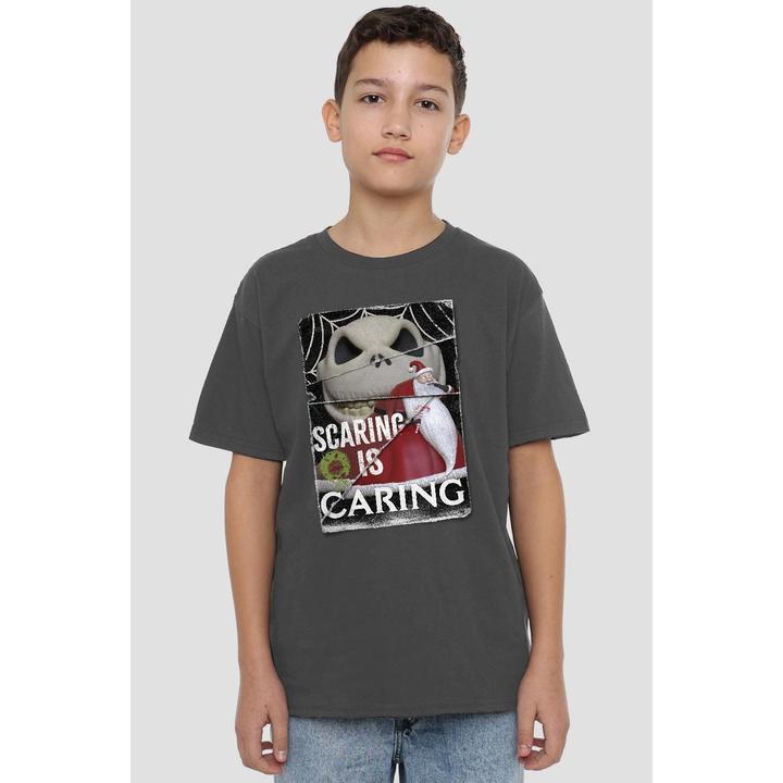 Image du produit The Nightmare Before Christmas - T-shirt SCARING IS CARING - Enfant (116)