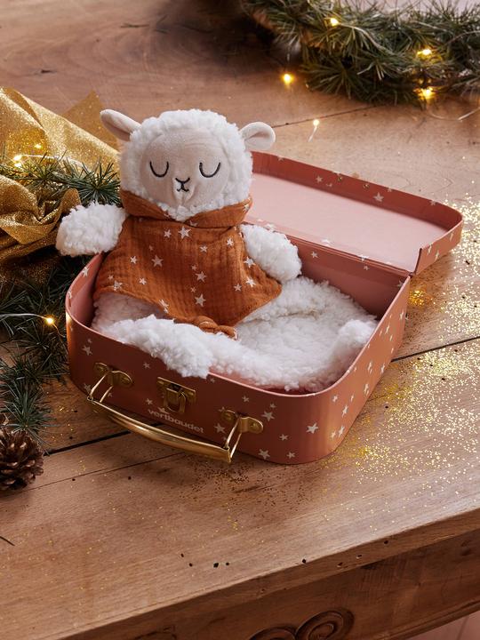 Produktbild Vertbaudet Baby Geschenk-Set: Schaf-Schmusetuch & Köfferchen
