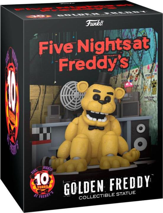 Produktbild Funko Five Nights at Freddy's POP! Statues Vinyl Statue Golden Freddy 30 cm