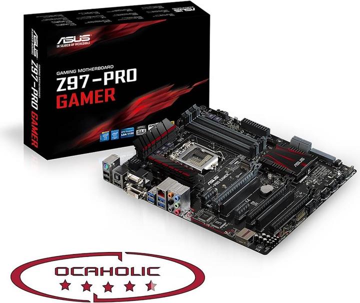 Produktbild ASUS Z97 PRO Gamer (LGA 1150, Intel Z97, ATX)