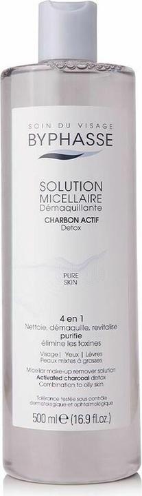 Produktbild Byphasse Solution Micellaire für empfindliche Haut DETOX 500ml (Mizellenwasser, 500 ml)