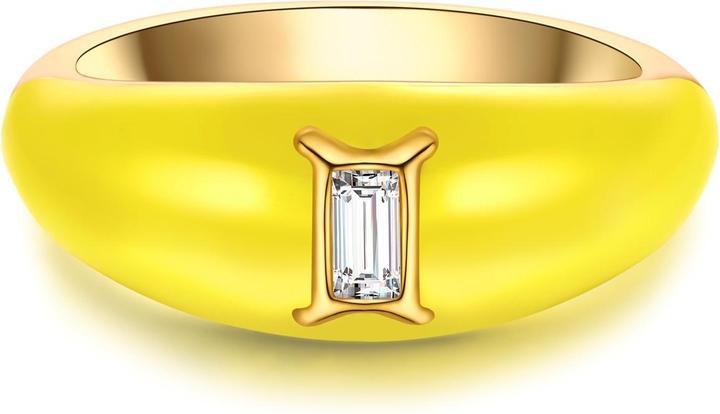 Immagine prodotto Glanzstücke München Anello da donna segno zodiacale Gemelli - 35972 (50, 925 Argento)