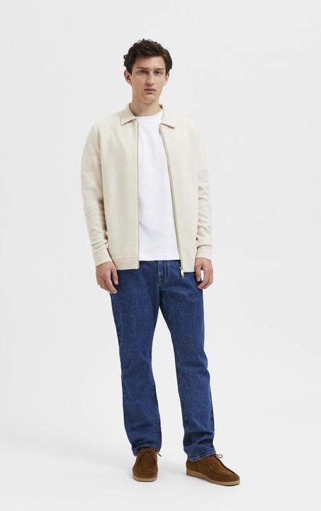 Image du produit Selected Homme Cardigan tricoté à fermeture éclair (M)