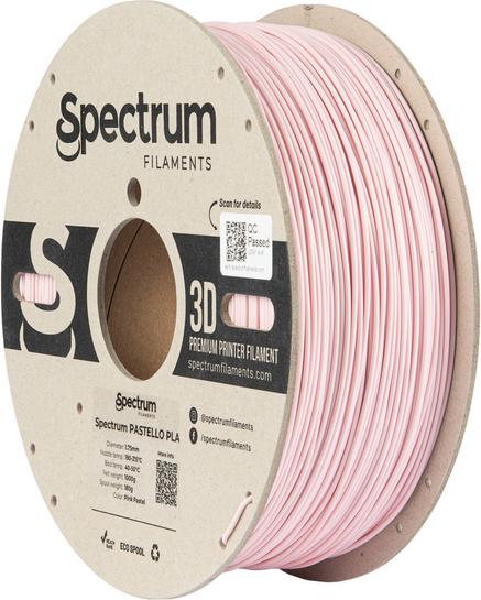 Immagine prodotto Filamento PLA Pastello rosa pastello 1.0kg 1.75mm (PLA, 1.75 mm, 1000 g, Pink)