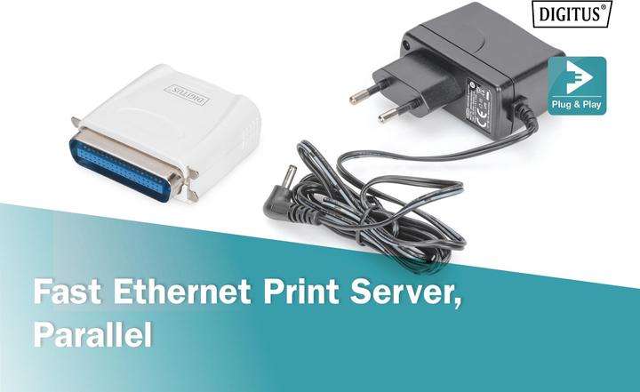 Produktbild Digitus Printserver Fast Ethernet