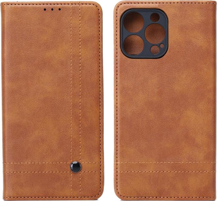 OEM Smart Seam case for Xiaomi Redmi 14C 4G/ 14C 5G / Redmi A4 / POCO C75 brown (Samsung Galaxy A14 5G, Xiaomi Poco C75, Xiaomi Redmi 14C, Xiaomi Redmi 4A)
