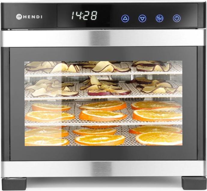 Image du produit Hendi Déshydrateur Profi Line 6 tiroirs en acier inoxydable 600W