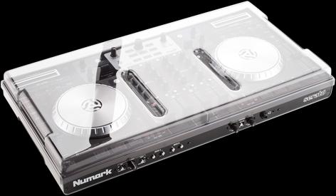 Actual product image Decksaver Numark NS6 dust cover